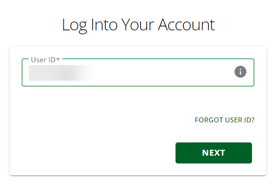Enter User ID