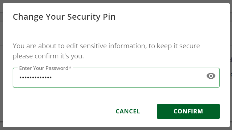 Enter Password