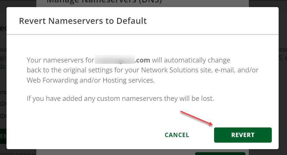 REVERT button