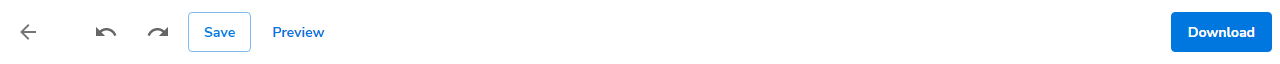 LogoBuilder Navigation Bar