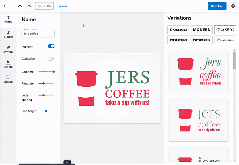 LogoBuilder Preview